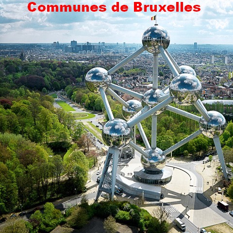 page relative aux differentes communes et lieux de Bruxelles cités dans "Saladin de Saint-Josse"